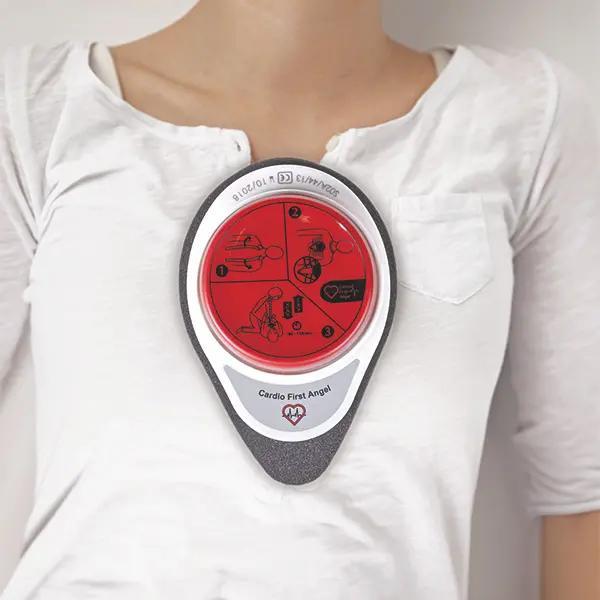 Cardio First Angel – CPR-Feedback-System, zur Reanimation bei Herzinfarkten, ohne Strom