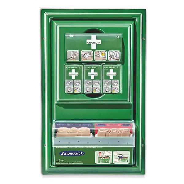 Preview: Cederroth Erste-Hilfe-Tafel Mini - geeignet für mobilen Einsatz und begrenztem Platz