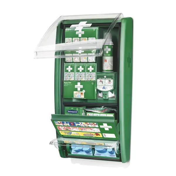 Preview: Cederroth First Aid & Burn Station - zur Schnitt- und Brandwundenversorgung, 14-teilig