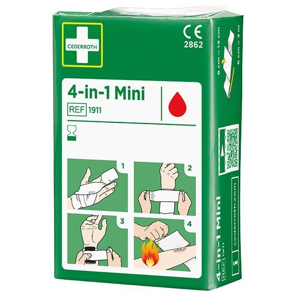 Preview: Cederroth Nachfüllpackung - 4-in-1 Blutstiller