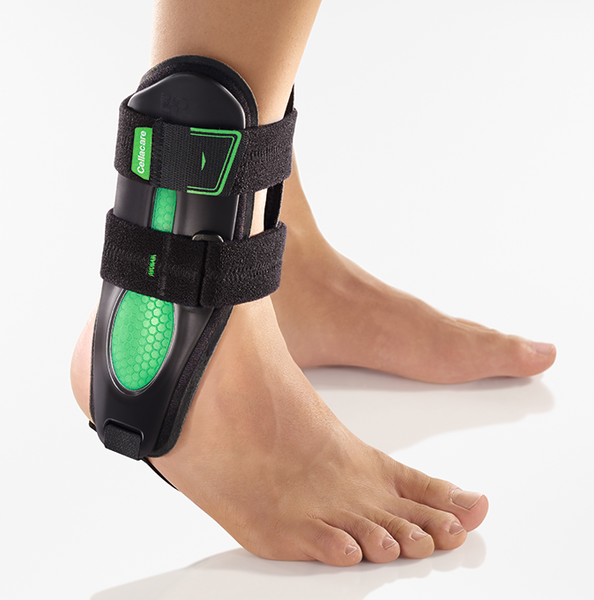 Cellacare Malleo Akut Classic - Orthese zur Stabilisierung des Sprunggelenks, schwarz-grün (SSB-fähig)