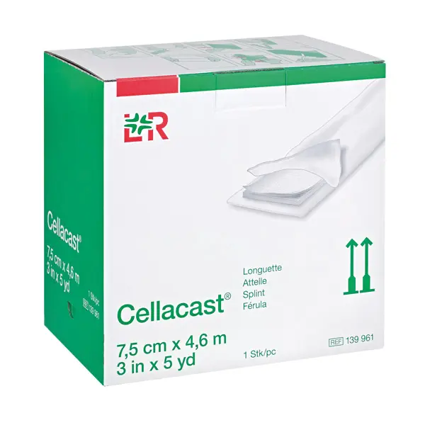 Cellacast Longuetten - Leicht-Longuette aus Glasfasergewirk und Polyurethanharz (SSB-fähig)