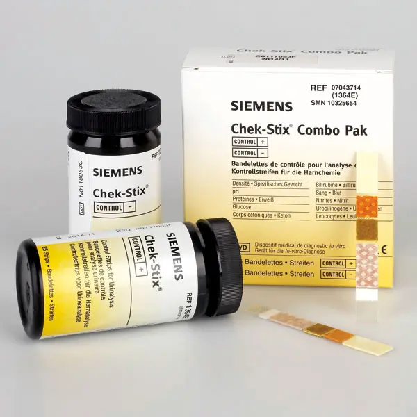 Chek-Stix Combo Teststreifen - Für Zubereitung von positiven & negativen Kontrollharnen