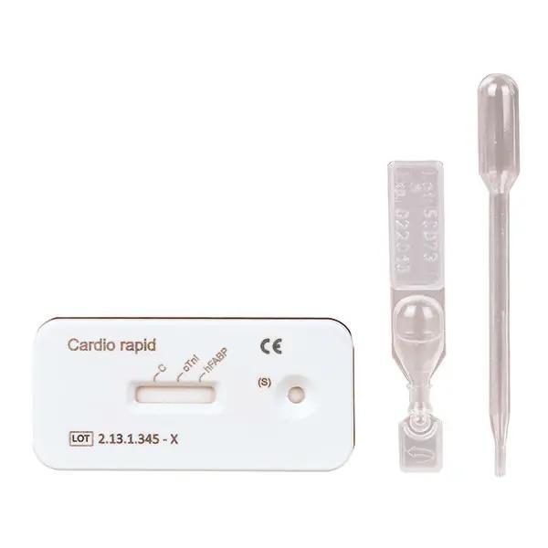Preview: Cleartest Cardio rapid / Infarkttest - Nachweis der Proteine hFABP und Troponin I