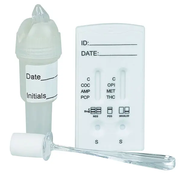 Cleartest Drogen-Speicheltest KD - Nachweis von AMP/OPI/COC/BZO/BUP/EDDP