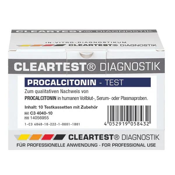 Preview: Cleartest Procalcitonin (PCT) - Schnelltest, Nachweis bakterielle oder virale Infektion