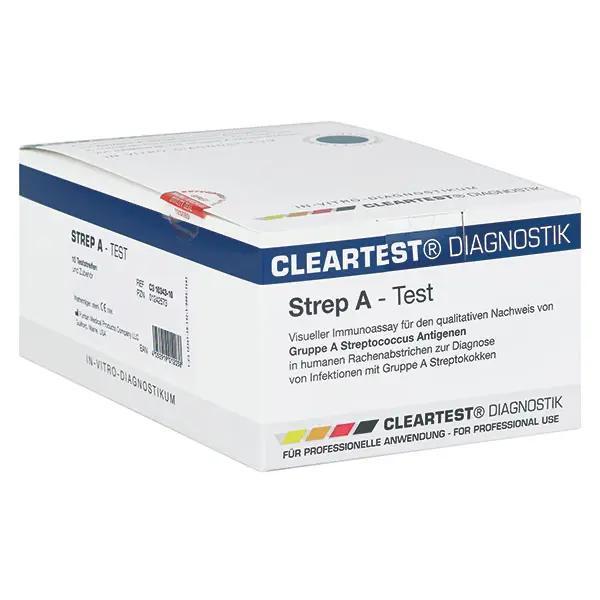 Cleartest Strep A Teststreifen für den Rachenabstrich