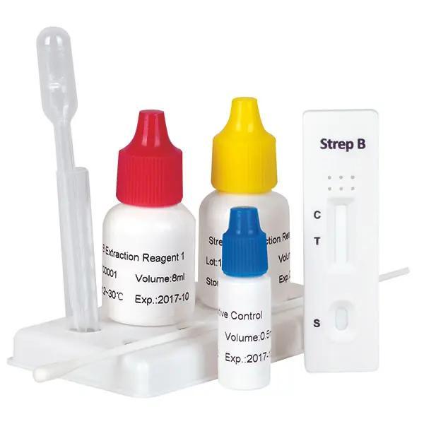 Preview: Cleartest Strep B - Immunologischer Schnelltest zum Nachweis von Streptokokken B