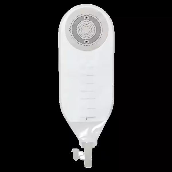 COLOPLAST Drainagebeutel steril - Hautschutz, Rückflusssperre, Transparent, 3 Größen