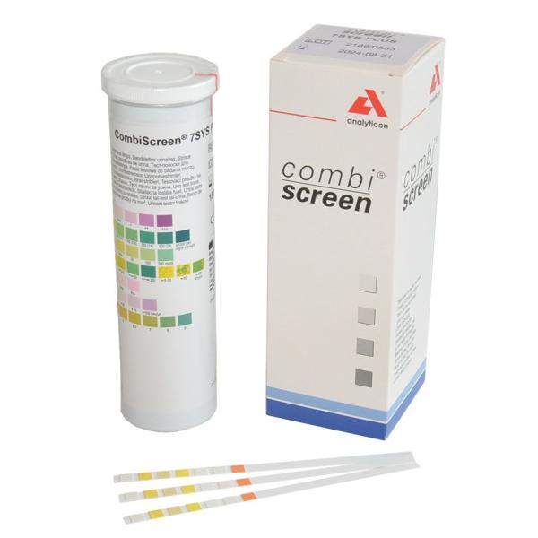 Combi-Screen 7SYS Plus - Urinteststreifen zum Nachweis von 7 Parametern