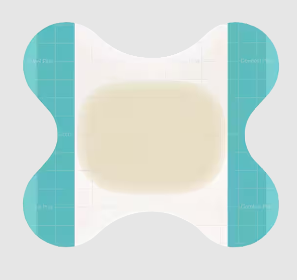 Comfeel Plus Contouriert, 6 x 8 cm - Hydrokolloidverbände für die feuchte Wundheilung