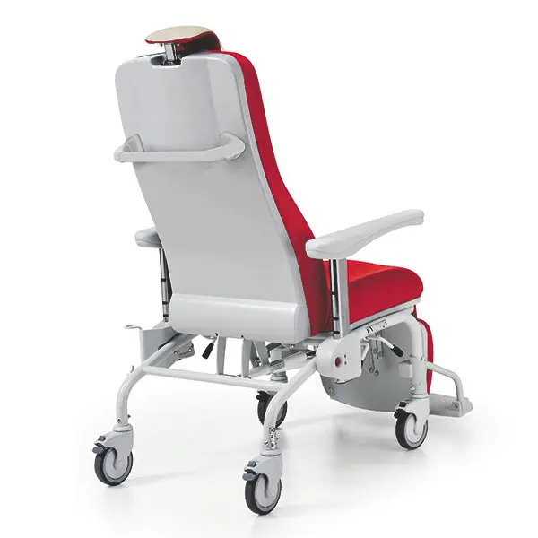 Preview: Comfort Transportstuhl - Ruhesessel Vario EG - Teilelektrisch, Fahrbar, Inkl. Fußstützen