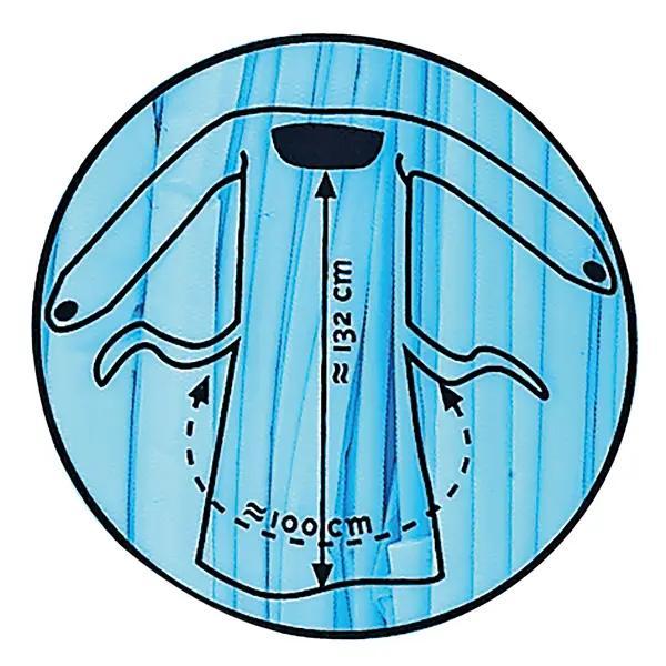 Preview: CPE-Kittel - wasserdicht, reißfest, hohe Bewegungsfreiheit, für den Einweggebrauch, 25 Stk