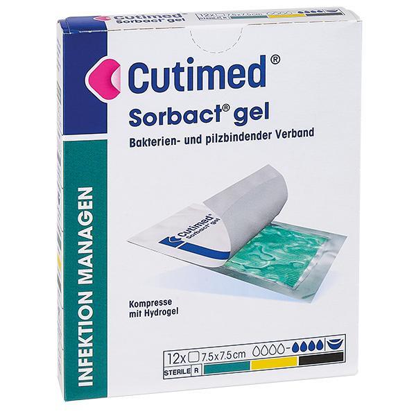 Cutimed Sorbact Gel - Hydrogel Wundauflage, keimreduzierend, zur Wundreinigung (SSB-fähig)