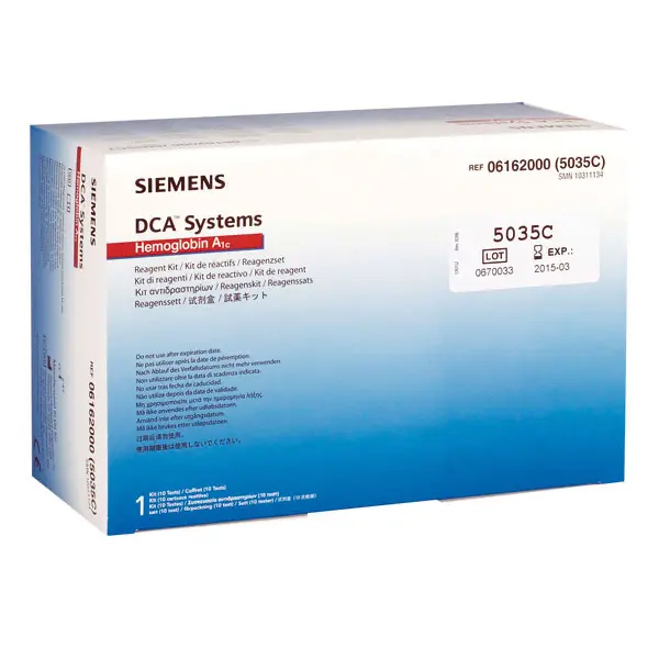 DCA System Hemoglobin A1C Reagenzset - Zur Bestimmung von Hemoglobin A1c