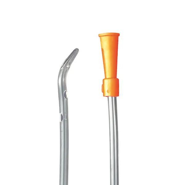 Preview: DCT Tiemann-Katheter mit Trichteransatz - Mit besonders weicher, satinierter Oberfläche