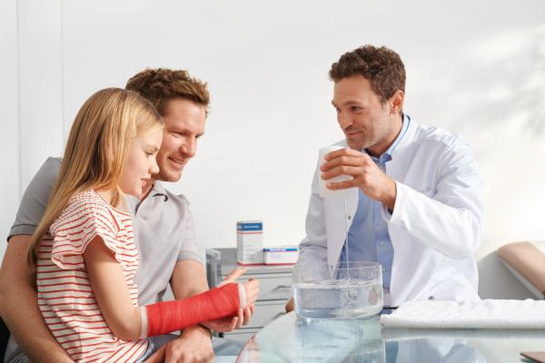 Preview: Delta Dry Polsterwatte - Wasserfest, zur Unterpolsterung von Stützverbänden (SSB-fähig)