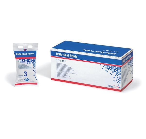 Delta-Cast Prints - Synthetischer, glasfaserfreier Stützverband mit bunten Motiven (SSB-fähig)