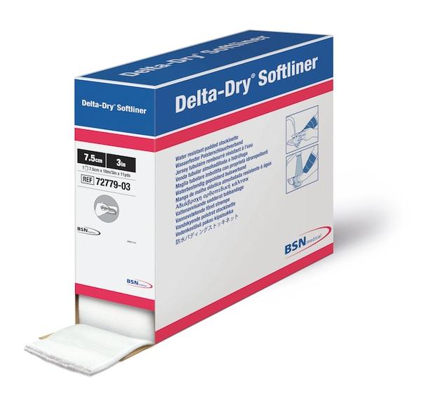Delta-Dry Softliner - Wasserfester Polsterschlauchverband (SSB-fähig)