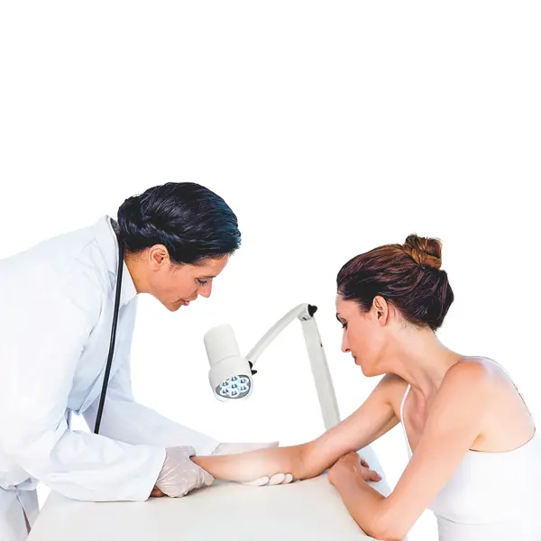 Preview: Derungs Halux N50-1 P SX - Untersuchungsleuchte  mit Flexarm, nicht dimmbar