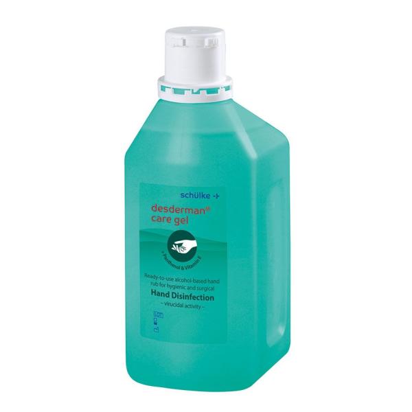 Desderman care gel - 1 Liter, Händedesinfektion mit einer Einwirkzeit von 30 sec