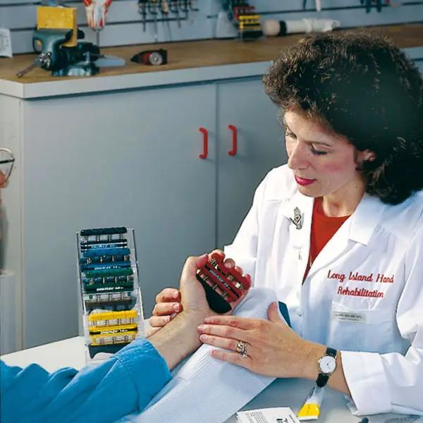 Digi-Flex Hand- und Fingerübungssystem - Ein Sprungfederknopf für jeden Finger