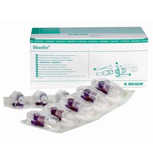 Discofix-3 Dreiwegehähne - Mehrwegehahnsystem für Infusionstherapie und Monitoring (SSB-fähig)