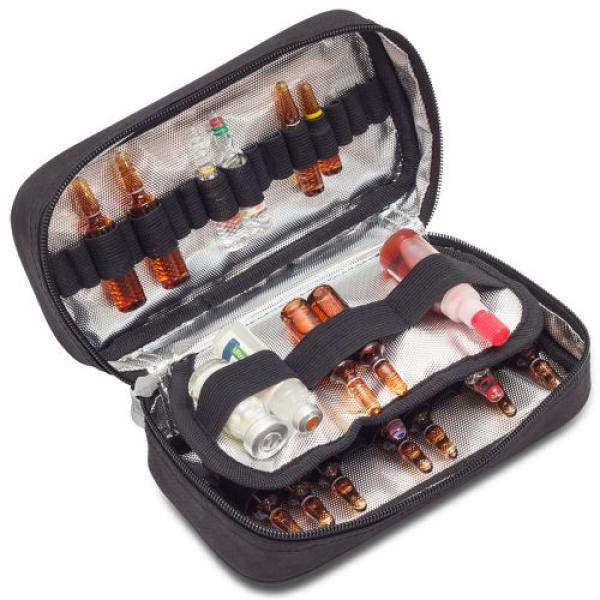 Preview: DOCTORS Arzttasche, schwarz - Polyester, 40 x 30 x 16 cm, Volumen ca. 18,5 Liter