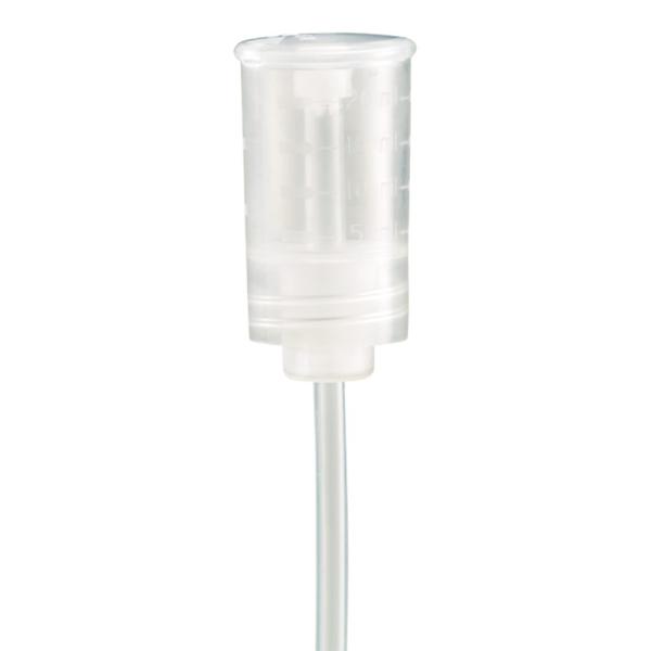 Preview: Dosierer für 1000 ml-Flaschen - Aufschraubbarer Steigrohr-Dosierbecher, Skala 5 - 20 ml