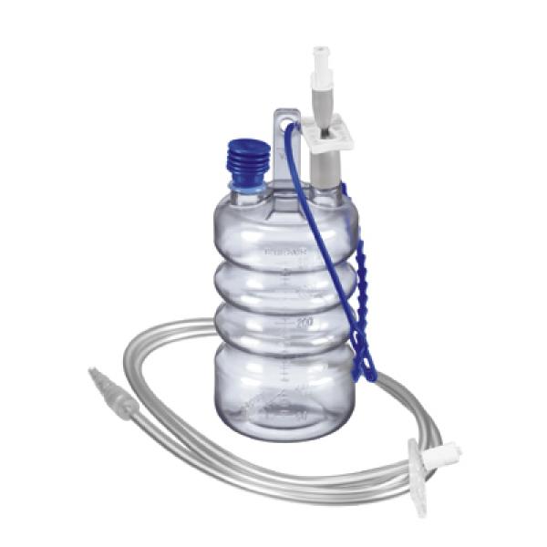 Drainobag 300 V-WDS-Lock Ansatz - 300 ml Flasche, steril, mit oder ohne Verbindgsschlauch (SSB-fähig)