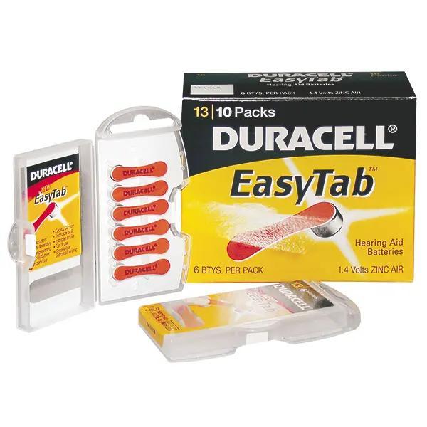 Duracell Spezialbatterien für Hörgeräte - Ideal für den Langzeiteinsatz