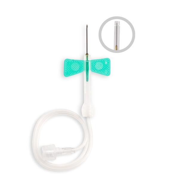 Preview: Ecoflo safety Perfusionsbesteck - Kanüle mit Präzisionsschliff