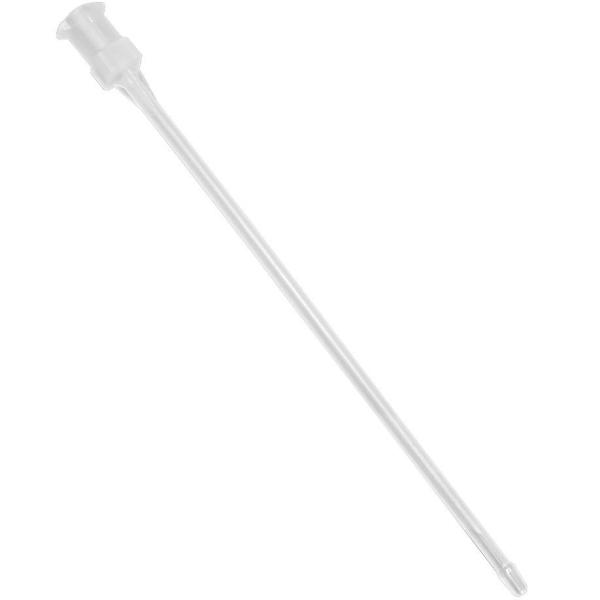 Einmalknopfkanülen aus Kunststoff - steril, gerade, zur topischen Wundspülung, Länge 100mm