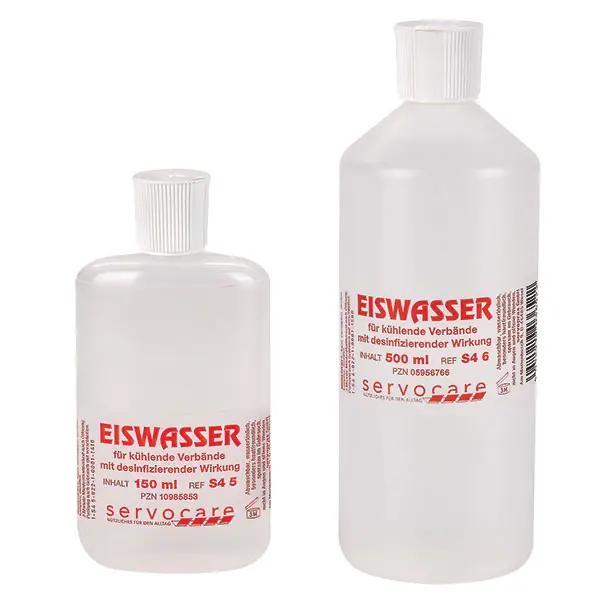 Eiswasser für kühlende Verbände - mit desinfizierender Wirkung, Zitronenduft