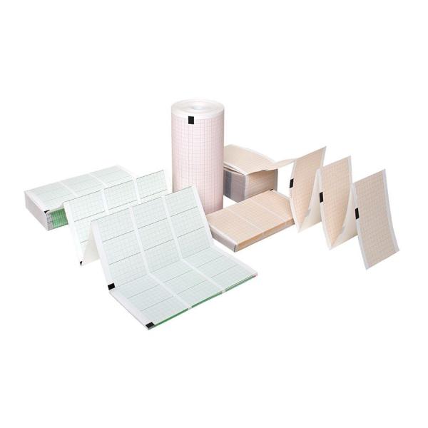 EKG-Papier SCHILLER Cardiovit AT 102 - 210 mm x 280 mm, 10 Faltlagen