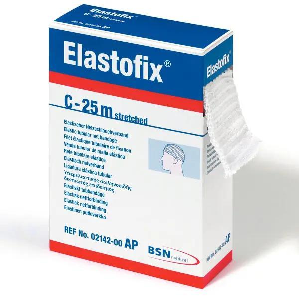 Elastofix Netzschlauchverband - 25m, Schneidbar, Ideal zur Fixierung von Verbänden - Gr. D