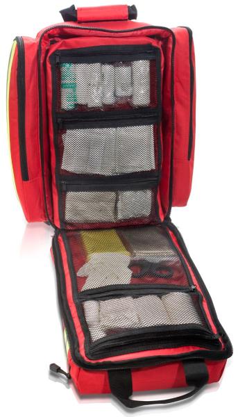 Preview: Elite Bags SUPPORTER Notfallrucksack, rot - Größe 37 x 45 x 21 cm, Volumen 29 L (leer)