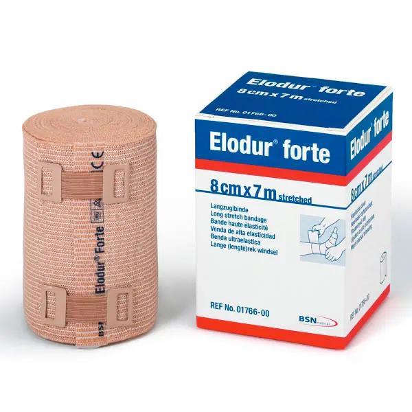 Elodur forte - Kräftige Stütz- und Entlastungsbinde mit Verbandklammer