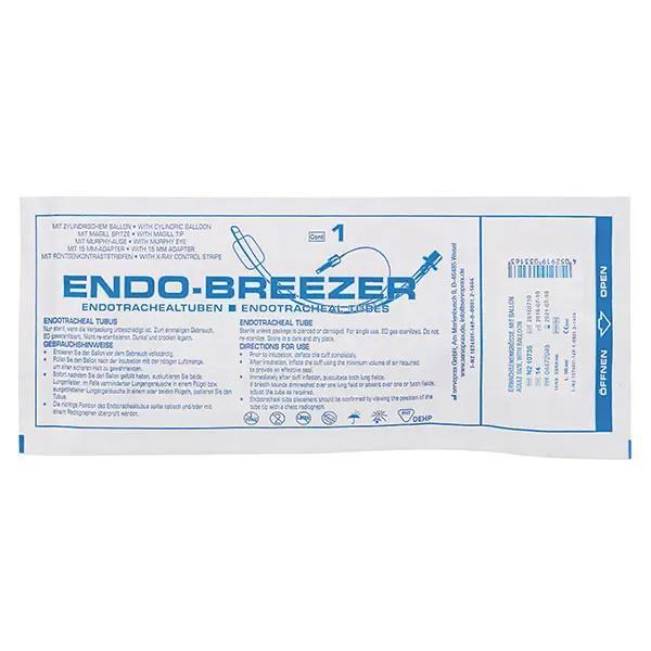 Preview: Endo Breezer Endotrachealtuben Universalmodell mit Ballon -  nasal und oral verwendbar