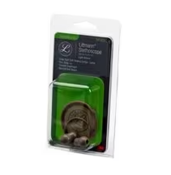 Preview: Ersatzteil-Set: Weiche / Kleine Ohroliven, Membran & Ring, Kälteschutzring - Littmann