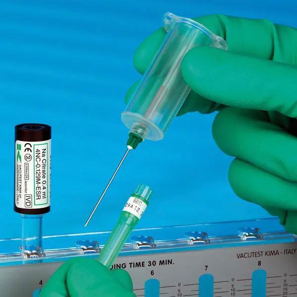 Preview: ESR Vakuumröhrchen für die Blutsenkung nach Westergren