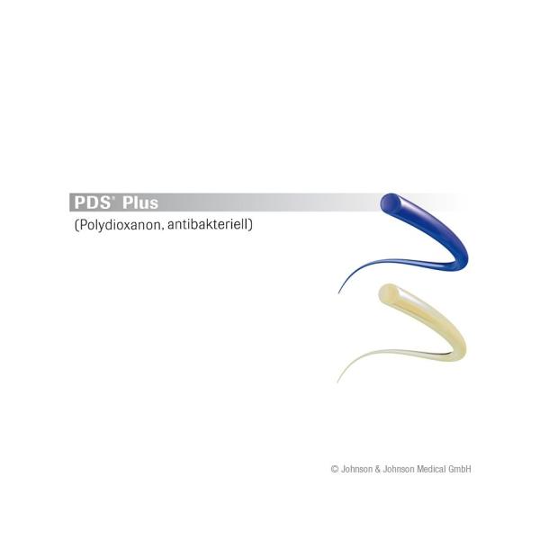 Preview: Ethicon PDS II Plus violett - Langsam resorbierbares, monofiles Nahtmaterial - 70 cm