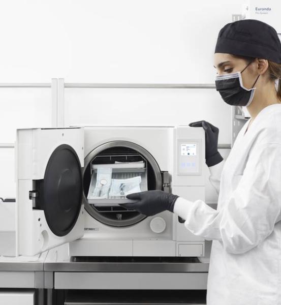 *AKTION* Euronda E6 B-Autoklav mit Starterpaket - einfache Sterilisation, wahlweise mit Print Set 2