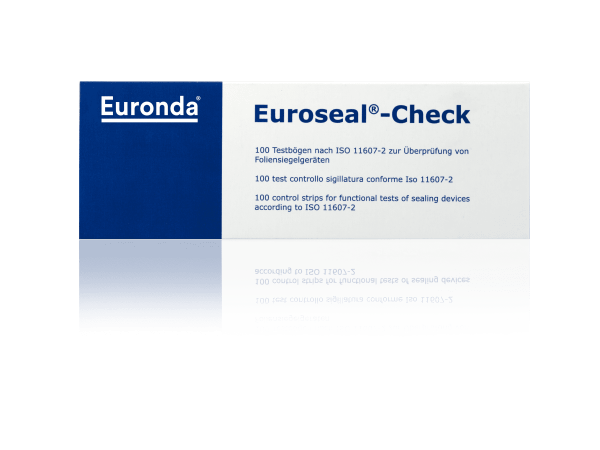 EUROSEAL-Check Test Siegelnahttest - 100 Testbögen zur Kontrolle der Verschlusssicherheit