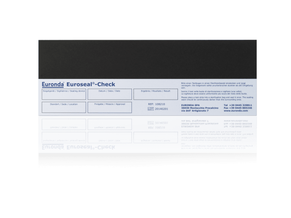 Preview: EUROSEAL-Check Test Siegelnahttest - 100 Testbögen zur Kontrolle der Verschlusssicherheit