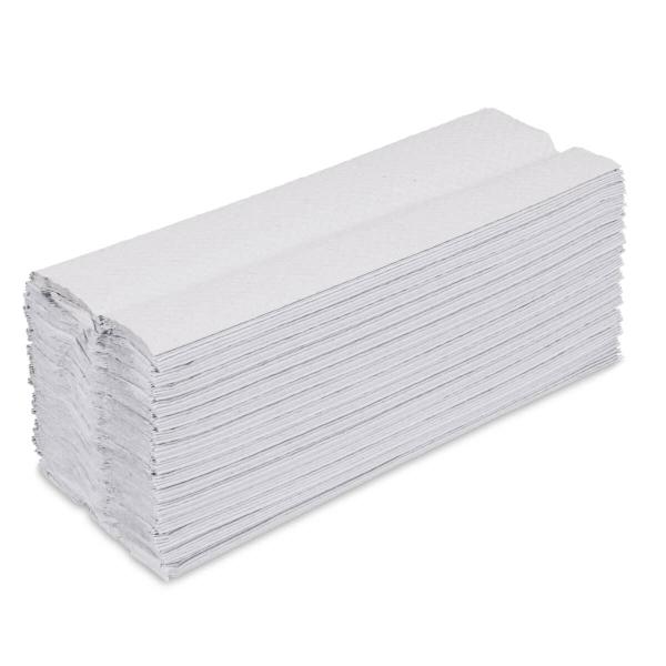 Falthandtücher - 1-Lagig, C-Falz, 25 x 31 cm, Natur - 100 % Recyclingqualität