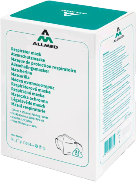 Preview: FFP2-Masken mit flexibler Fixierung