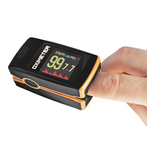 Fingerpulsoximeter PC 60E - Mit automatischer Alarmfunktion