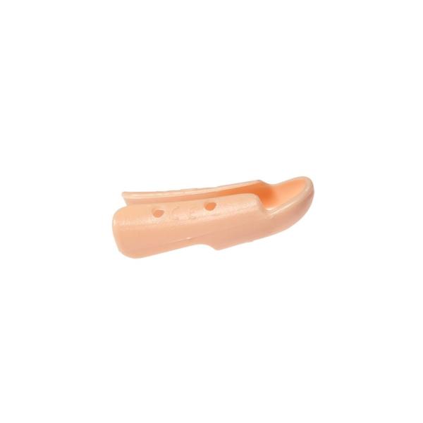 Fingerschiene nach Stack - Gr. 00, hautfarben, gespalten (SSB-fähig)