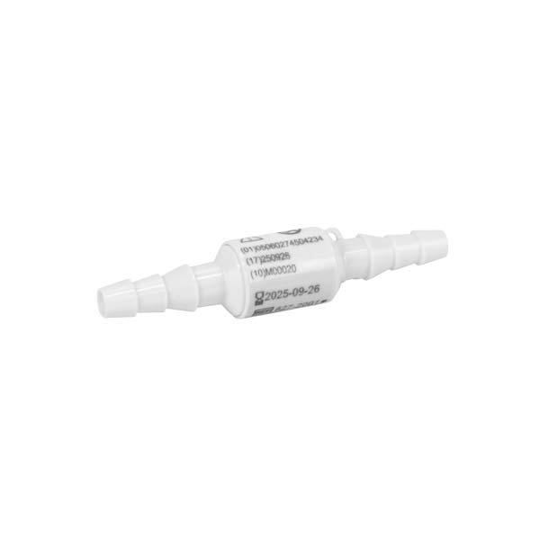 FireSafe Schlauchverbinder - für 6 mm-Schläuche, gerade, starr, weiß